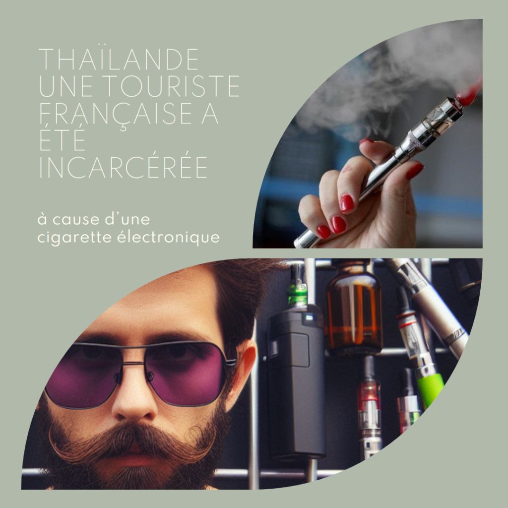 Thaïlande Une touriste française a été incarcérée à cause d’une cigarette électronique