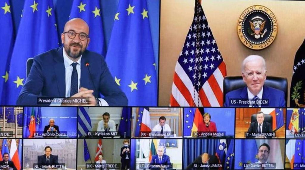 Osservazioni introduttive del presidente Charles Michel alla videoconferenza dei leader dell'UE con il presidente degli Stati Uniti Joe Biden