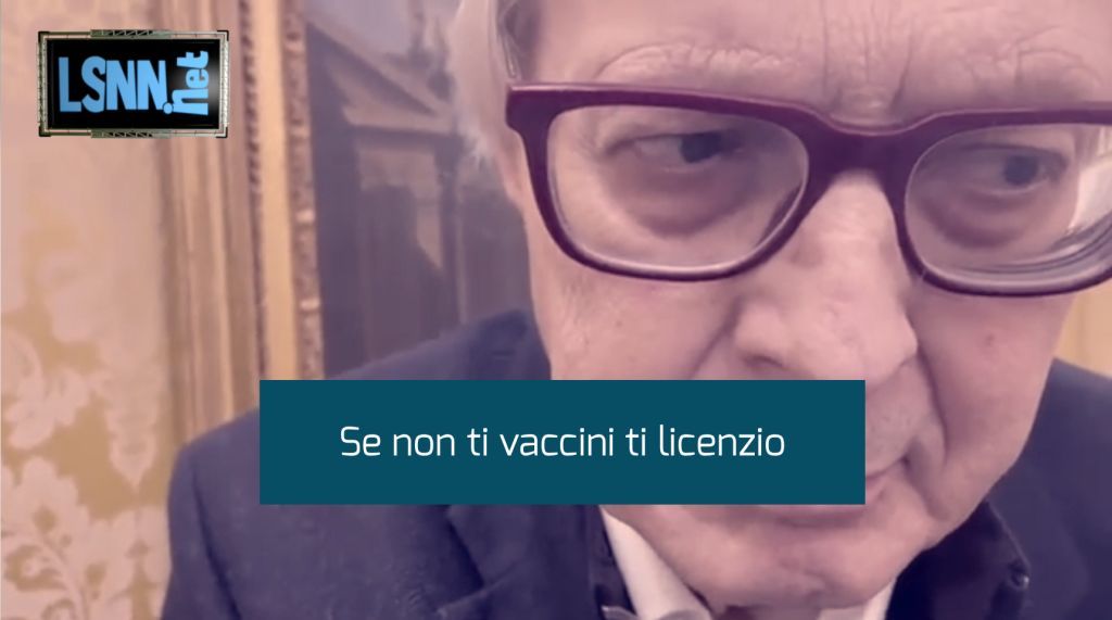 “Se non ti vaccini ti licenzio!” È estorsione di Stato. È un reato!