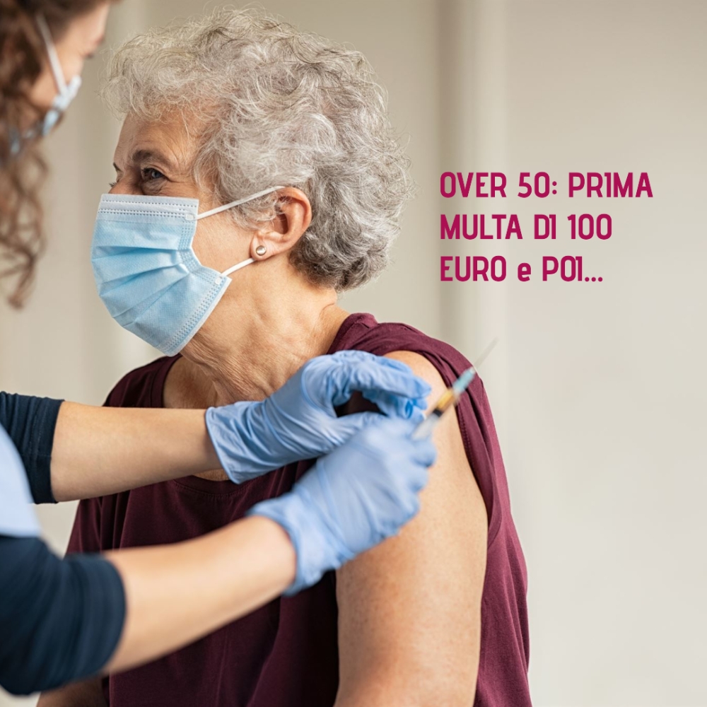 OVER 50: PRIMA MULTA DI 100 EURO e POI ... 'COSA FARE...''