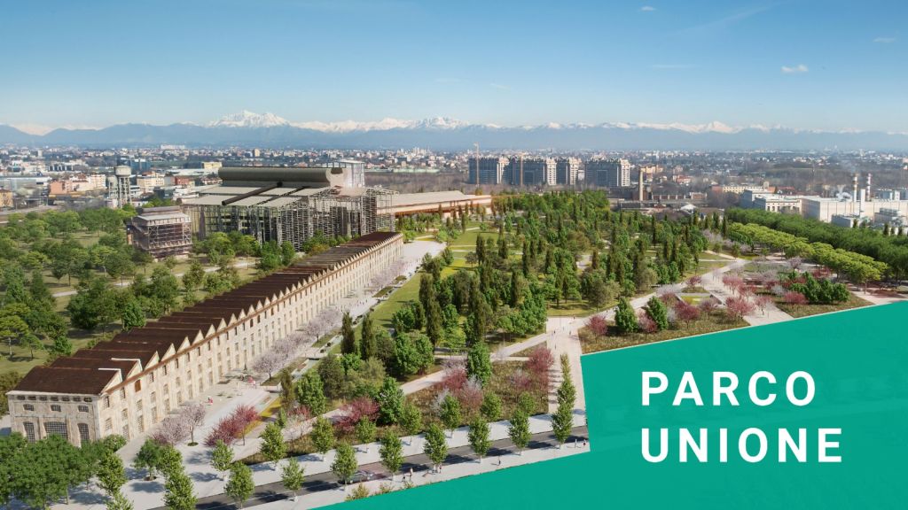 Il nuovo Parco Unione nelle aree ex Falck