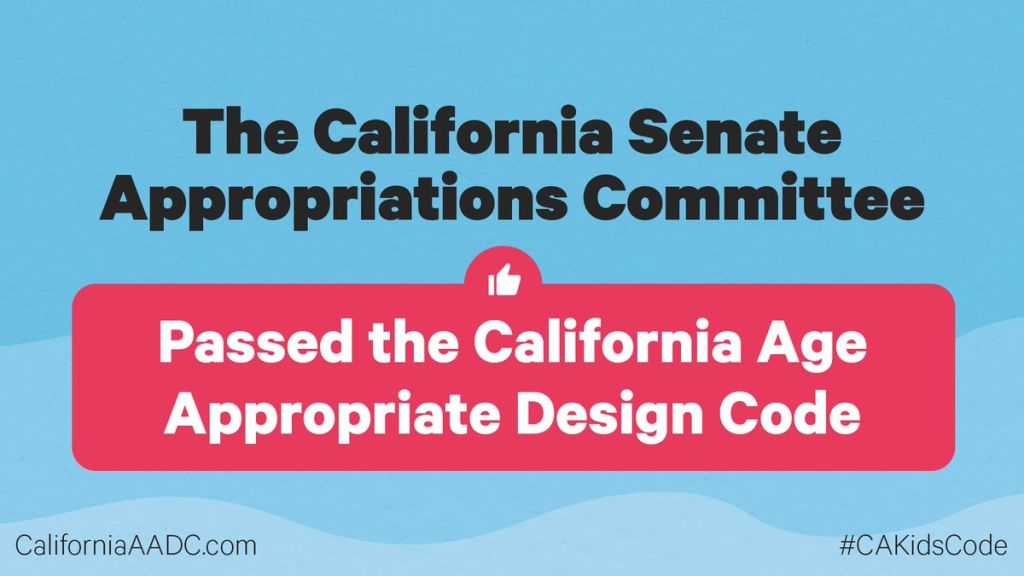California: Bill for age-appropriate design code passes Senate committee