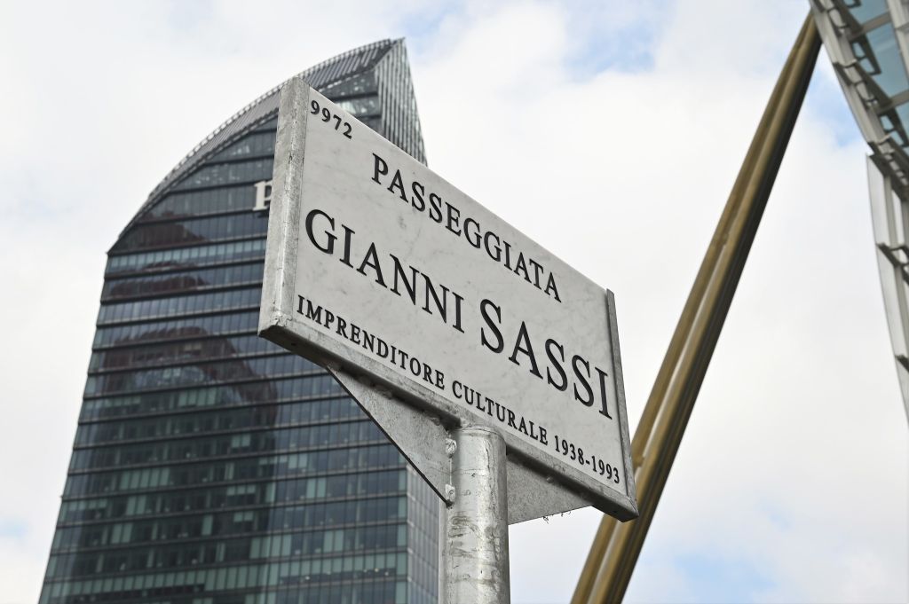 Inaugurata a Citylife la passeggiata Gianni Sassi
