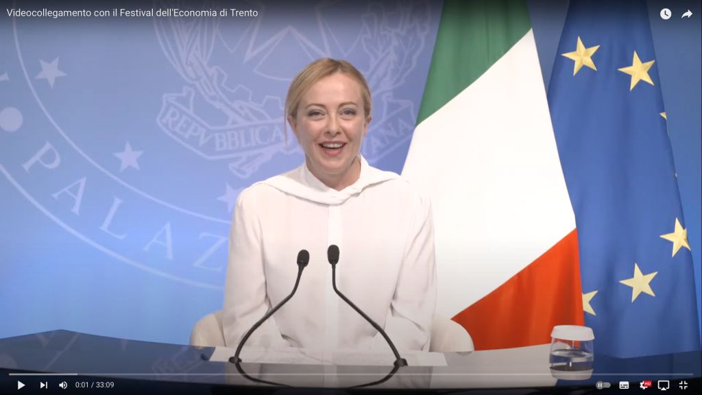 Festival dell'Economia di Trento: Meloni discute taglio del cuneo e situazione dell'Emilia-Romagna