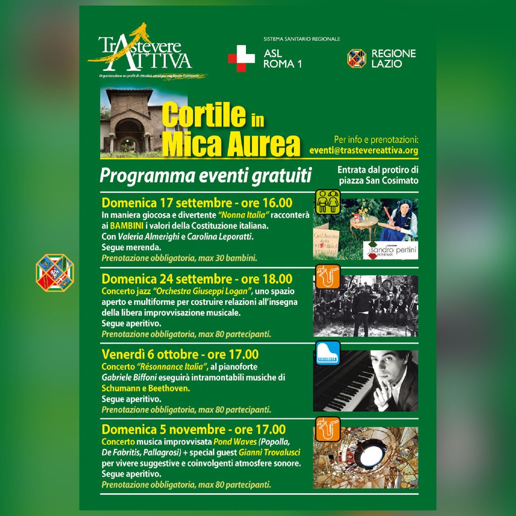 Trastevere in Festa: Quattro Eventi Gratuiti nel Cuore di San Cosimato!