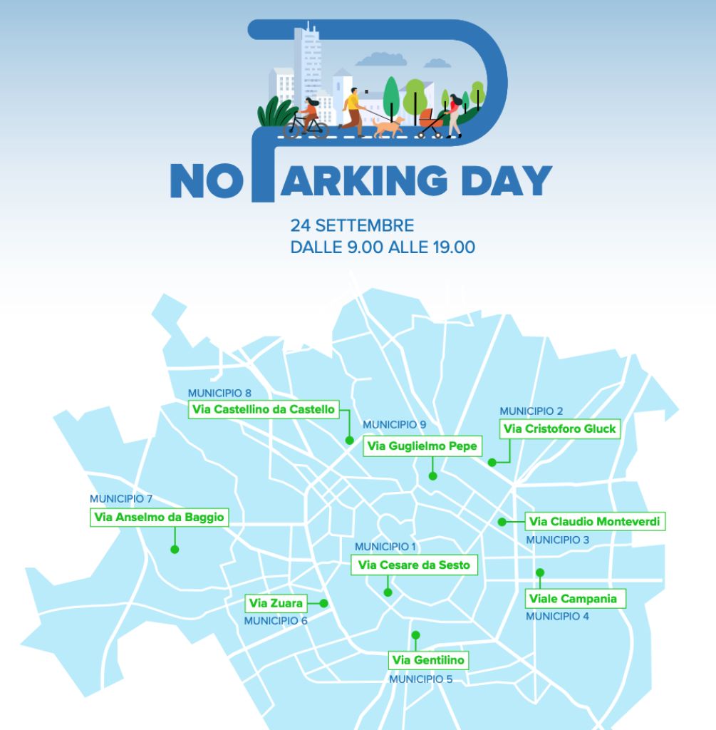 Milano Green Week 2023: 'No Parking Day' - Una Domenica Ecologica nei Nove Municipi
