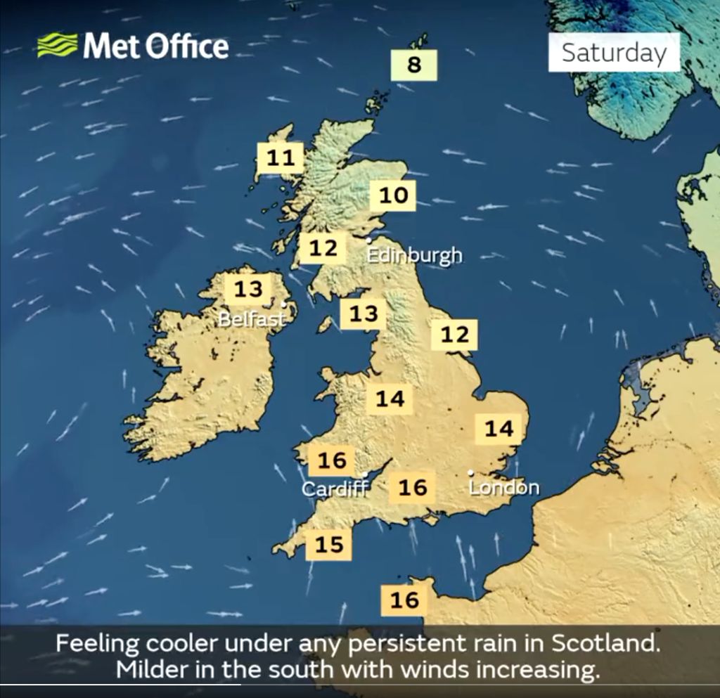 Previsioni Meteorologiche: Il Tempo Instabile Continua a Imperversare nel Regno Unito