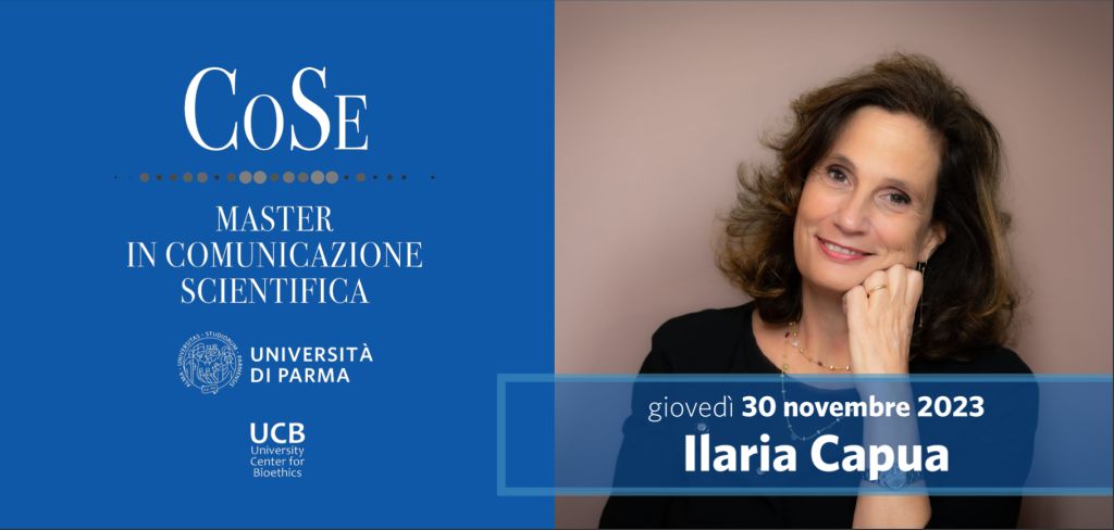Ilaria Capua inaugura il Master in Comunicazione Scientifica a Parma: Salute Circolare, la chiave del futuro