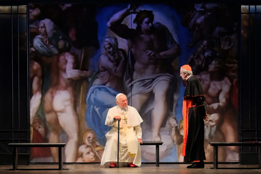  I DUE PAPI al Teatro Menotti  con Giorgio Colangeli e Mariano Rigillo 