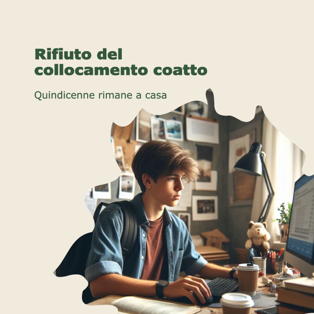 Quindicenne di Bergamo rifiuta il collocamento coatto e rimane a casa