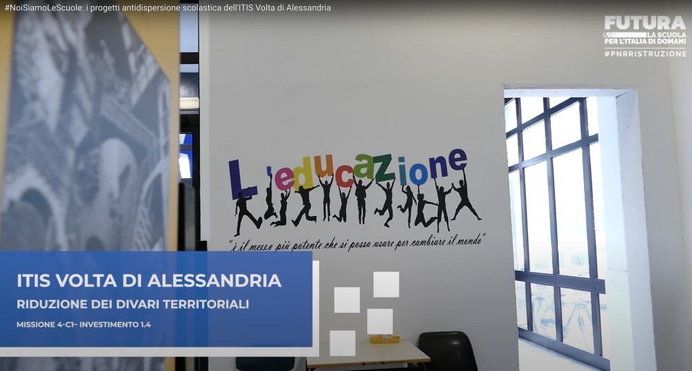 Video - #NoiSiamoLeScuole - Innovazione educativa all'ITIS Alessandro Volta: Un campus aperto per il futuro della formazione
