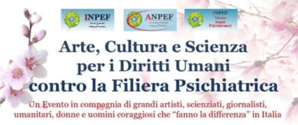 INPEF “Arte, Cultura e Scienza per i Diritti Umani contro la Filiera Psichiatrica' - 22.03.2021