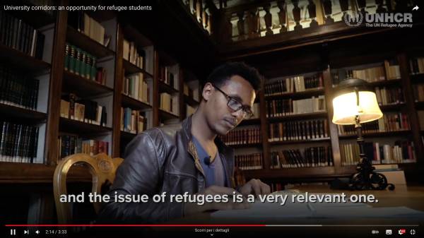 UNHCR: UNICORE Corridoi universitari per i rifugiati / University Corridors for Refugees