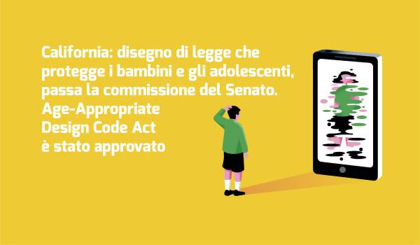 California: disegno di legge che protegge i bambini e gli adolescenti, passa la commissione del Senato
