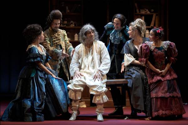 Molière Il Malato Immaginario al Teatro Manzoni di Milano