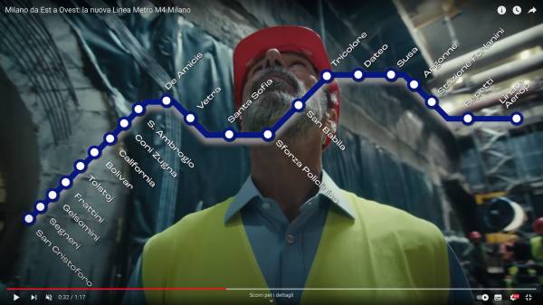 Metro M4 Milano: la nuova linea blu della metropolitana