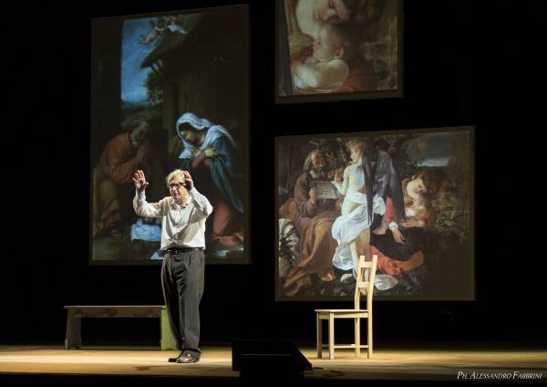 Pasolini Caravaggio - narrati da Vittorio Sgarbi in scena al Teatro Manzoni