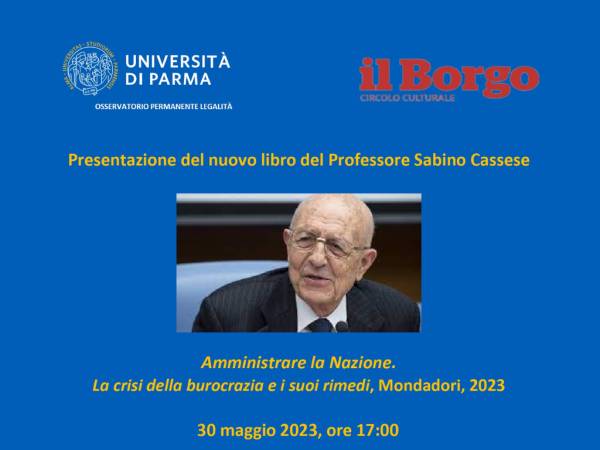 Amministrazione Pubblica in Crisi: Sabino Cassese presenta soluzioni nel nuovo volume 'Amministrare la Nazione