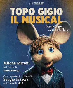 Topo Gigio torna a teatro: al Lirico di Milano il musical che unisce nostalgia televisiva e spettacolo per famiglie